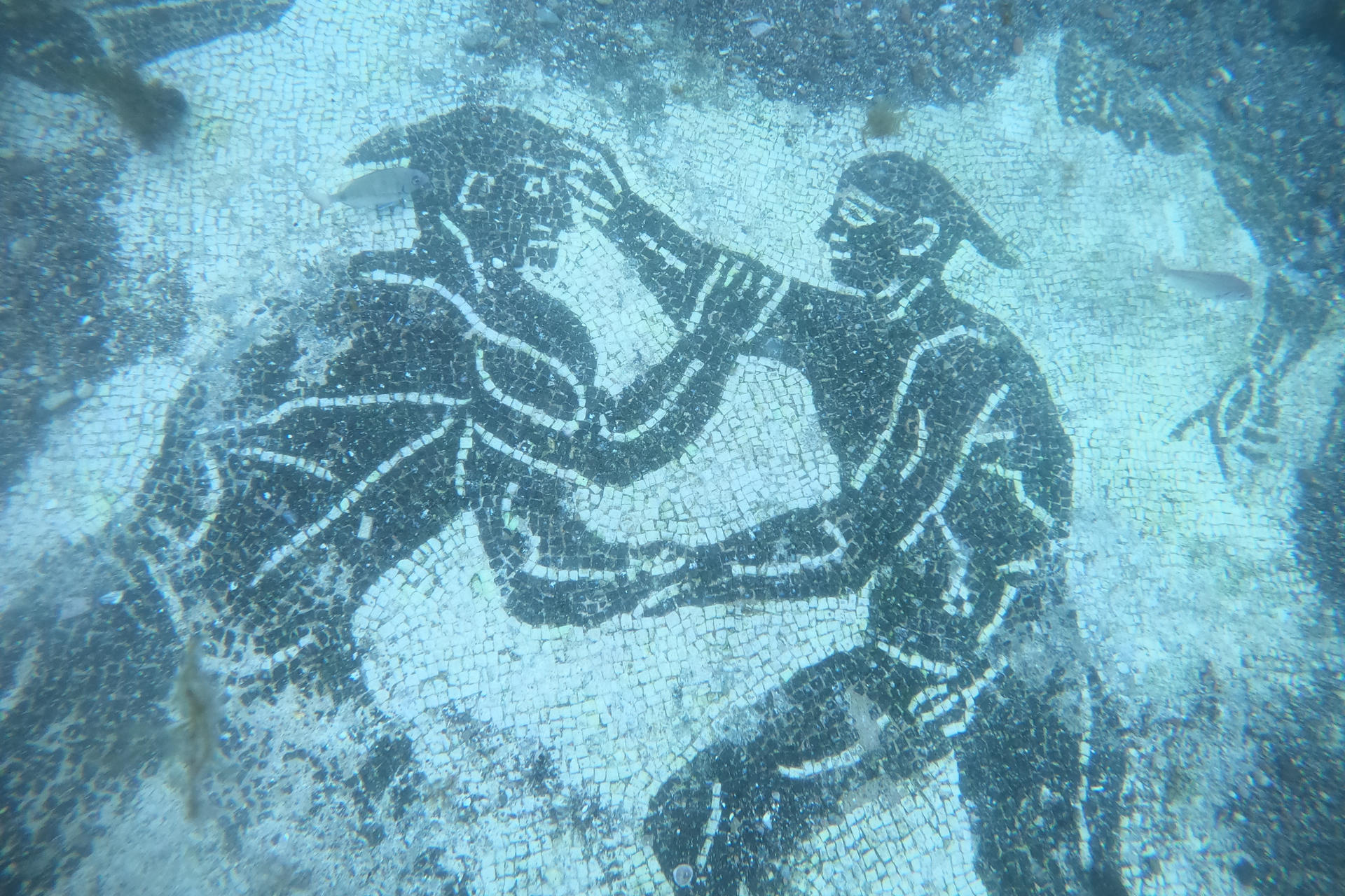 Baiae underwater ruins